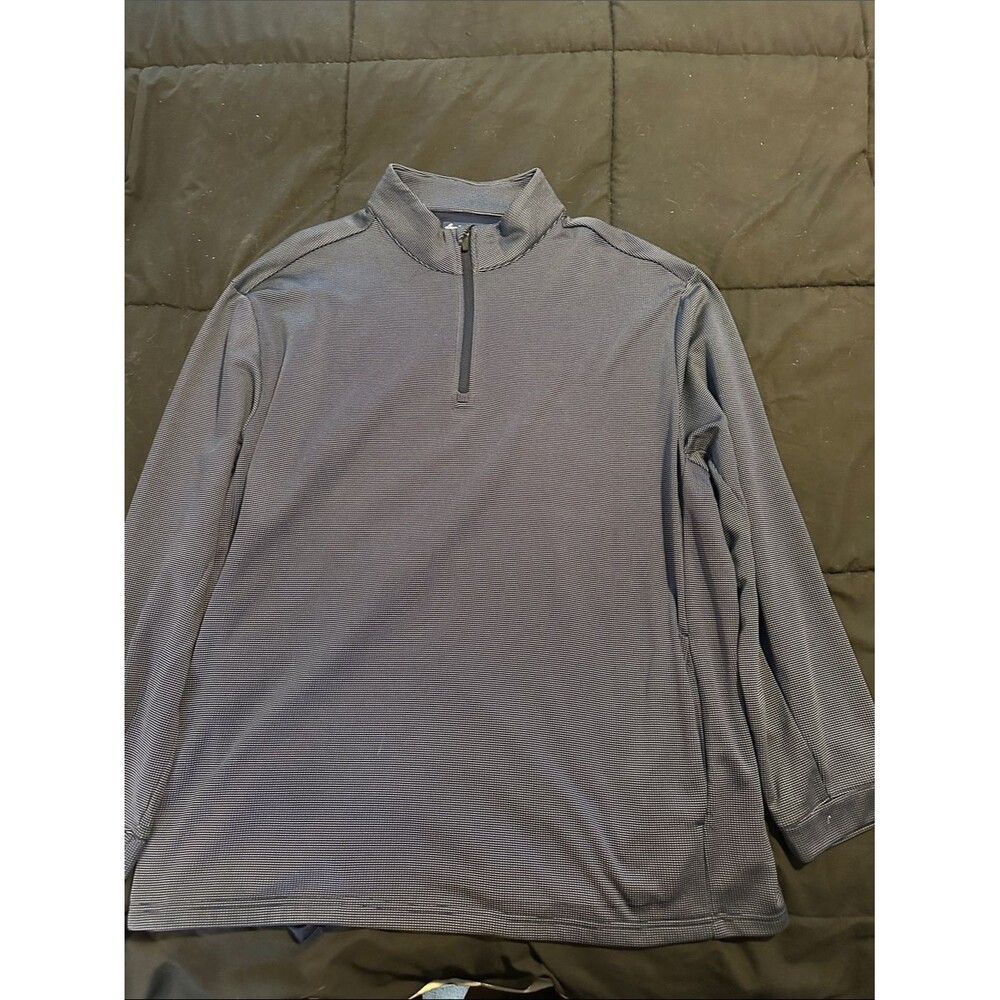 Hogan Dark Navy Quarter-Zip Pullover